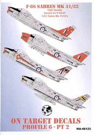  Model Alliance  1/48 North-American F-86 Sabres Part 2. RAAF (9) ML48125