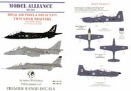  Model Alliance  1/48 RAF and Royal Navy/RN Twin Stick Trainers (8) ML48130