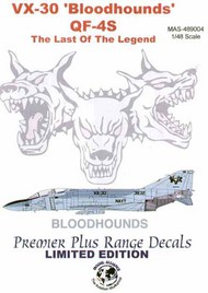  Model Alliance  1/48 McDonnell QF-4S Phantom 3832 VX-30 Bloodhounds The Last of the Legend ML489004