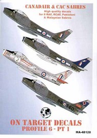  Model Alliance  1/72 North-American F-86 Canadair and CAC Sabres Part 1. (8) ML72120