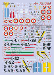  Model Art  1/72 Morane-saulnier MS.500 Criquet in Indochina MA7289