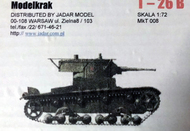 Model-Krak  1/72 T-26B Soviet Light Tank 1933 MKR7208