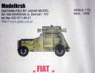  Model-Krak  1/72 Fiat Izorski MKRA7205
