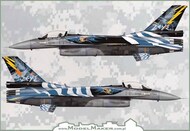 GREEK F-16 ZEUS DEMO TEAM decal #MD32120