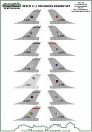 Dutch F-16 Squadrons - generic set #D48164