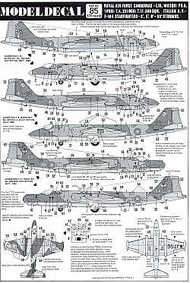  Modeldecal  1/72 BAC/EE Canberra E.15 MD085