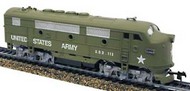  Model Power  HO F2A Diesel Locomotive US Army MDP96813