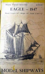 Model Shipways  1/64 Collection - Eagle Topsail Schooner 1847 MS2030