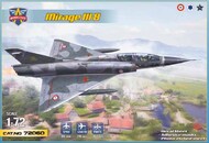  Modelsvit Models  1/72 Dassault Mirage IIIB operational trainer MSVIT72060