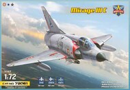  Modelsvit Models  1/72 Dassault Mirage IIIC MSVIT72061