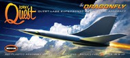  Moebius  NoScale Jonny Quest: Dragonfly Supersonic Suborbital Aircraft (12" L) MOE946