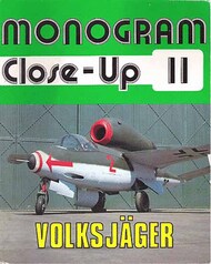  Monogram Aviation Publication  Books Collection - Close-Up #11: He.162 Volksjager MONCU11