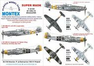  Montex Masks  1/32 Messerschmitt Bf.109G-10 2 canopy masks (exterior and interior) + 3 insignia masks MXK32169