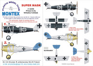  Montex Masks  1/32 PFALZ D.IIIa 2 insignia masks (designed to be used with WINGNUT WINGS kits) MXK32206