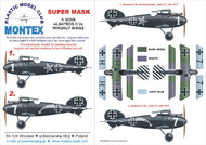  Montex Masks  1/32 Albatros D.V a 3 insignia masks (designed to be used with WINGNUT WINGS kits) MXK32208