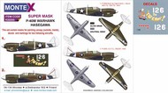  Montex Masks  1/32 Curtiss P-40M 2 canopy masks (exterior and interior) + 3 insignia masks + decals MXK32255