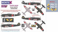  Montex Masks  1/32 Nakajima Ki-84 FRANK 2 canopy masks (exterior and interior) + 2 insignia masks MXK32265