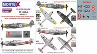  Montex Masks  1/32 Messerschmitt Bf.109G-6 2 canopy masks (exterior and interior) + 2 insignia masks + decals MXK32266