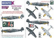  Montex Masks  1/32 Messerschmitt Bf.109G-4 2 canopy masks (outside and inside canopy masks) + 3 insignia masks + decals MXK32293