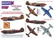 Montex Masks  1/32 Curtiss P-40K Warhawk canopy mask (outside & inside) + 2 insignia masks + decals MXK32371
