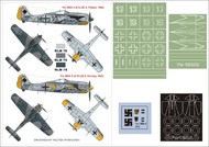 Focke-Wulf Fw.190A-3 2 canopy masks (exterior and interior) + 2 insignia masks + decals #MXK48138
