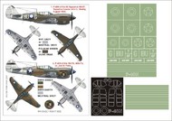 Curtiss P-40N 2 canopy masks (exterior and interior) + 2 insignia masks + decals #MXK48142