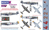  Montex Masks  1/48 Messerschmitt Bf.109E-1 Masks MXK48308