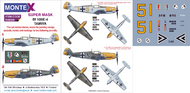  Montex Masks  1/48 Messerschmitt Bf.109E-4 Masks MXK48309