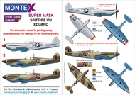  Montex Masks  1/48 Supermarine Spitfire Mk.VIII Masks MXK48357