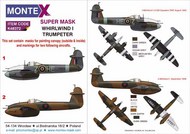  Montex Masks  1/48 Westland Whirlwind fighter Masks MXK48372