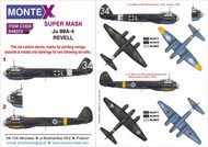  Montex Masks  1/48 Junkers Ju.88A-4 Masks MXK48373