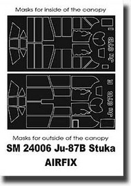  Montex Masks  1/24 Junkers Ju.87B Masks MXSM24006