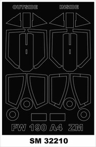 Focke-Wulf Fw.190A-4 Masks #MXSM32210