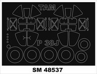 P-38J LIGHTNING Masks (outside, inside) #MXSM48537