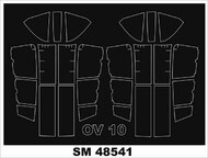 North-American/Rockwell OV-10 BRONCO Masks (outside, inside) #MXSM48541