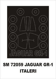  Montex Masks  1/72 BAe Jaguar GR.1 (exterior) canopy masks MXSM72059