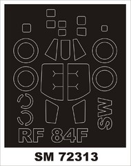 Republic RF-84F Thunderflash (outside) #MXSM72313