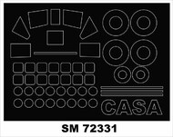 CASA C-212-100 (exterior canopy mask) #MXSM72331