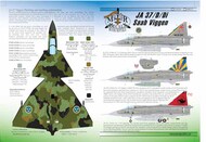  Moose Republic Decals  1/48 Saab JA-37 Viggen RBDS48011