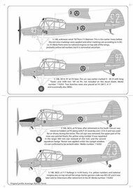 Moose Republic Decals  1/48 Fieseler Fi.156C/S-14 'Storch' Finland Sweden and Norway RBDS48014