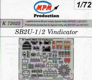 SB2U-1/2 Vindicator Detail (for SPH) #MPMK72025