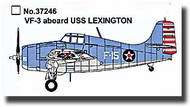  Easy Model  1/72 F4F Wildacat VF-3 Aboard USS Lexington* MRC37246