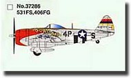  Easy Model  1/72 P-47D Thunderbolt 531rd FS/406th FG WWII MRC37286