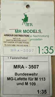  MR Models  1/35 Bundeswehr MG Mounts for M113/M109 MD35007