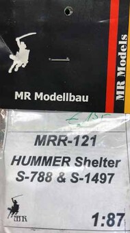  MR Models  1/87 S-788 & S1497 Hummer Shelter MRR121