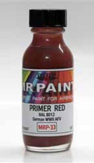  MRP/Mr Paint  NoScale Primer Red RAL8012 30ml (for Airbrush only) MRP033