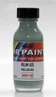  MRP/Mr Paint  NoScale RLM 65 Hellblau 30ml (for Airbrush only) MRP058