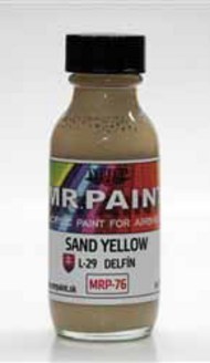  MRP/Mr Paint  NoScale Sand Yellow L-29 Delfin 30ml (for Airbrush only) MRP076