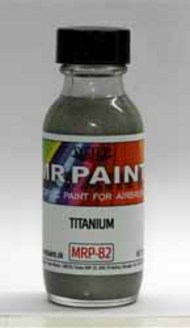  MRP/Mr Paint  NoScale Titanium 30ml (for Airbrush only) MRP082