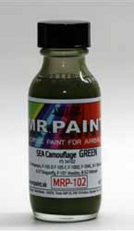  MRP/Mr Paint  NoScale SEA Camo Green FS34102 30ml (for Airbrush only) MRP102